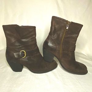 BORN Palmer Ankle Boot Full Grain Leather